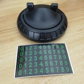 NM Store® Numaratörlü Güçlü Yapışkanlı 360 Derece Dönebilen Su Geçirmez Araç İçi Telefon Tutucu Plastik Aparat