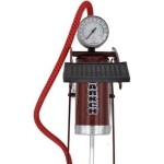 NM Store® Basınç Göstergeli Ayak Pompası Araba Bisiklet Motor Lastik Pompası