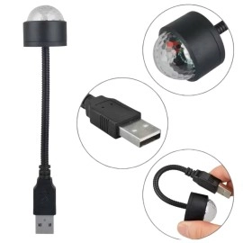 NM Store® USB Sese Duyarlı 8 Farklı Mod Işıklı LED Atmosfer Işığı – Ambiyans Aydınlatması