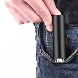 NM Store® Mini Cep Boy USB İle Şarj Olan Oje Kurutucu Sahte Para Kontol LED UV Mor Işık El Feneri