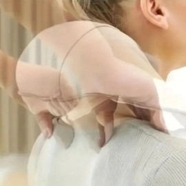 NM Store® Elektrikli Boyun ve Sırt Masaj Aleti Kablosuz Boyun ve Omuz Yoğurma Masaj Yastığı