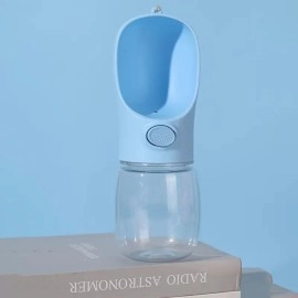 NM Store® Taşınabilir Butonlu 350 ml Evcil Hayvan Suluğu