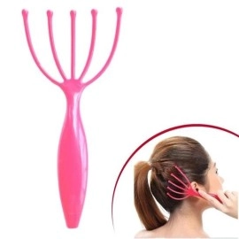 NM Store® Çok Fonksiyonlu 5 Uçlu Bilyeli Baş Boyun Bacak Kol Masaj Alet Rahatlatıcı Kafa Masaj Aparatı