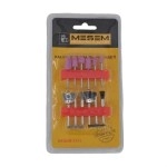 NM Store® 12li Kalıpçı Taşlama Uçları Seti Tel Fırça Gravür Uçları Seti