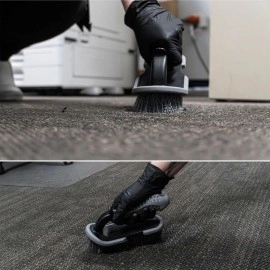 Saplı Halı, Koltuk ve Araç Temizlik Fırçası – Çok Amaçlı İç & Dış Oto, Ev ve Ofis Kullanımı İçin Ergonomik Temizlik Aparatı