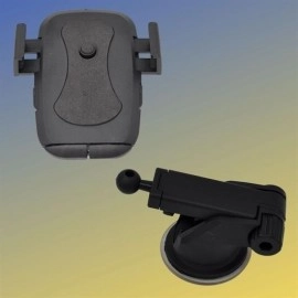 NM Store® 360 Derece Dönen Torpido Üstü Uzunluk Ayarlamalı Vantuzlu Teleskopik Araç Telefon Tutucu