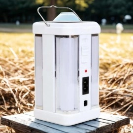 NM Store®  Güneş Enerjili Şarjlı Işık 1200mAh Yeniden Şarj Edilebilir Batarya YG-7977S