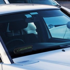 NM Store® Pratik Fosforlu Telefon Numarası Yamzak İçin Araç İçi Oto Numaratör Numaralık