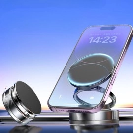 NM Store® Vakumlu Manyetik Telefon Tutucu – Güçlü Vakum 360° Döner Araç İçi Telefon Standı, Ultra Sabit Manyetik Destekli Mobil Cihaz Aparatı