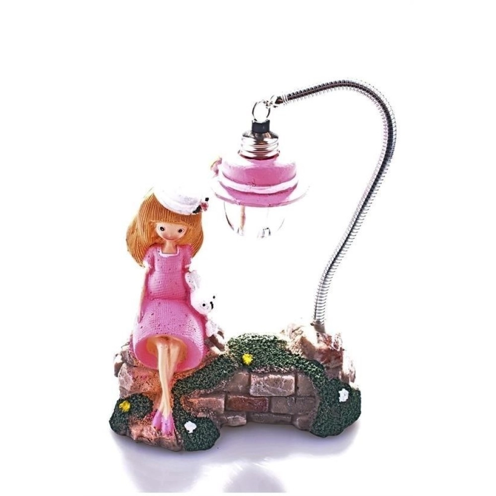 NM Store® Kaya Üzerine Oturan Kız Biblo C