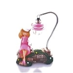 NM Store® Kaya Üzerine Oturan Kız Biblo C