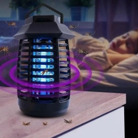 NM Store® Tutma ve Asma Saplı Ledli Sinek Makinası 2W Sinek Öldürücü UV Mor Işıklı Aparat