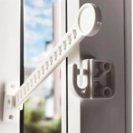 NM Store® Bebek Çocuk Evcil Hayvan Güvenlik Ayarlanabilir Koruyucu Pencere Havalandırma Kilidi