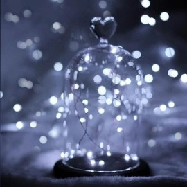 NM Store® Pilli 5 metre Dekoratif Peri Led Beyaz Aydınlatma Süsleme Lambası