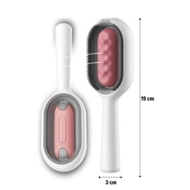 NM Store® Su Hazneli Kedi ve Köpek Tüyü Toplamama Fırçası Su Hazneli Pet Tarağı