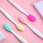 NM Store® 2 Adet Dudak Fırçası Peeling Etkili Gözenek  Siyah Nokta Temizleyici Akne Giderici Çift Yönl