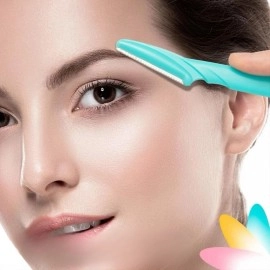 NM Store® 3’lü Kadın Kaş Usturası Seti – Hassas Ciltler İçin Güvenli Yüz Tüy Temizleme Bıçağı