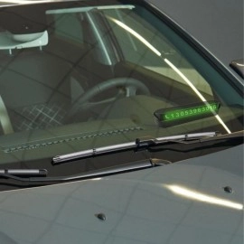 NM Store® Pratik Fosforlu Telefon Numarası Yamzak İçin Araç İçi Oto Numaratör Numaralık