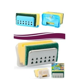 NM Store® Pratik Mutfak Lavabo Vantuzlu Bulaşık Süngeri Askısı Aparatı