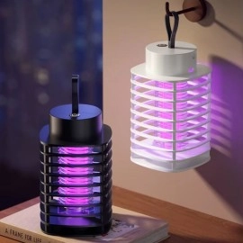 NM Store® Otomatik Akıllı Sivrisinek Öldürme Lambası Şarj Elektrik Çarpması Sivrisinek Kovucu Lamba Öldürmek Masaüstü Duvar Asmak Sinek Kıran Y20