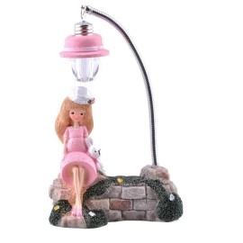 NM Store® Kaya Üzerine Oturan Kız Biblo