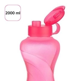NM Store® 2000ML Kapasiteli Sporcu Tipi Suluk Pratik El Matarası TP-487