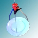 NM Store® Dekoratif  Metal Tabak Servis Sunum Aparatı Estetik Taşıyıcı