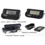 NM Store® Ev ve Araç Tipi Dijital Saat Kronometreli Alarmlı Pilli Saat