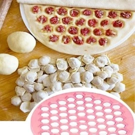 NM Store® 61 Bölmeli Petek Şekilli Pratik Mantı Kesici  Açma Kalıbı Mantımatik