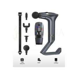 Yeni Nesil Profesyonel Lcd Göstergeli Şarjlı Tüm Vucut Masaj Tabancası