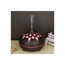 sonx Aroma Difüzör Gece Işığı 7 Led DESENLİ Nemlendirici Kumandalı Buhar Makinesi 550 ml