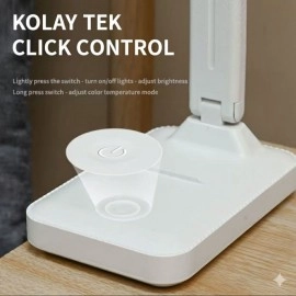 Katlanabilir Dokunmatik Kontrollü Göz Dostu Akıllı LED Masa Lambası – Enerji Tasarruflu