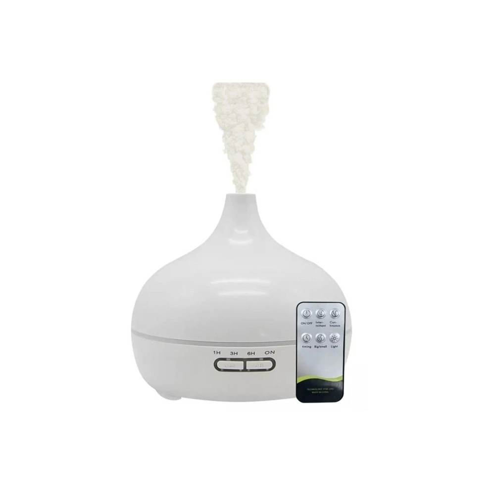 sonx Aroma Difüzörü Gece Işığı 7 Led Hava Nemlendirici Kumandalı Buhar Makinesi 500 ml