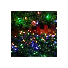 Solar Güneş Enerjili Dış Bahçe 8 Modlu 10 metre (RGB) 120 led dekoratif Aydınlatma