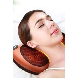 sonx Boyun Yoğurmalı Ve Isıtmalı Çok Fonksiyonlu Masaj Yastığı-8 Toplu Sırt, Bel, Bacak Masaj Aleti