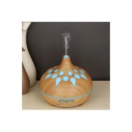 sonx Aroma Difüzör Gece Işığı 7 Led DESENLİ Nemlendirici Kumandalı Buhar Makinesi 550 ml