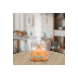 SONX Aroma Difüzörü Gece Işığı 7 Led Hava Nemlendirici Kumandalı Buhar Makinesi 500 ml