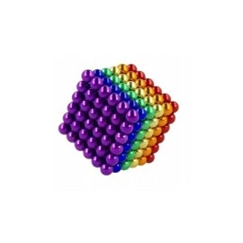 216 Adet 5mm Manyetik Top Seti Sihirli Miknatisli Küp Yapi Oyuncak Stres Rahatlama Eglenceli