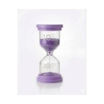 10 Dakika Mor Kum Saati Dekoratif Zamanlayıcı Mutfak Ders ve Çocuk Oyun Süre Ölçer